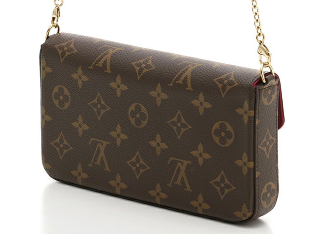 Louis Vuitton Bag Pochette Shoulder Monogram Felicie Brown